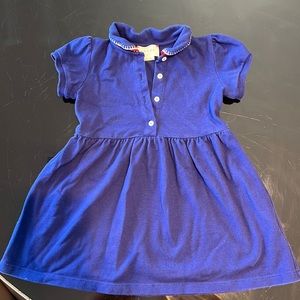 Blue toddler Gucci dress